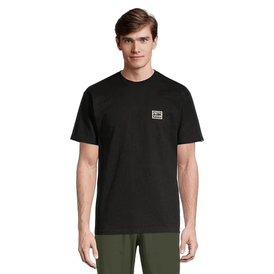 Vans Men's Street Outdoors T Shirt, Short Sleeve, Crew Neck, Cotton, Logo