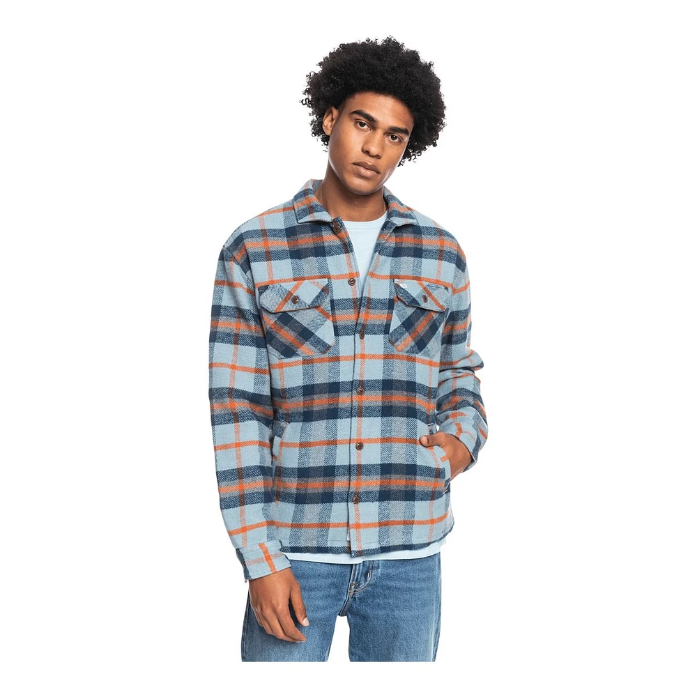 Quiksilver Men's Lyneham Lined Long Sleeve Flannel Shirt