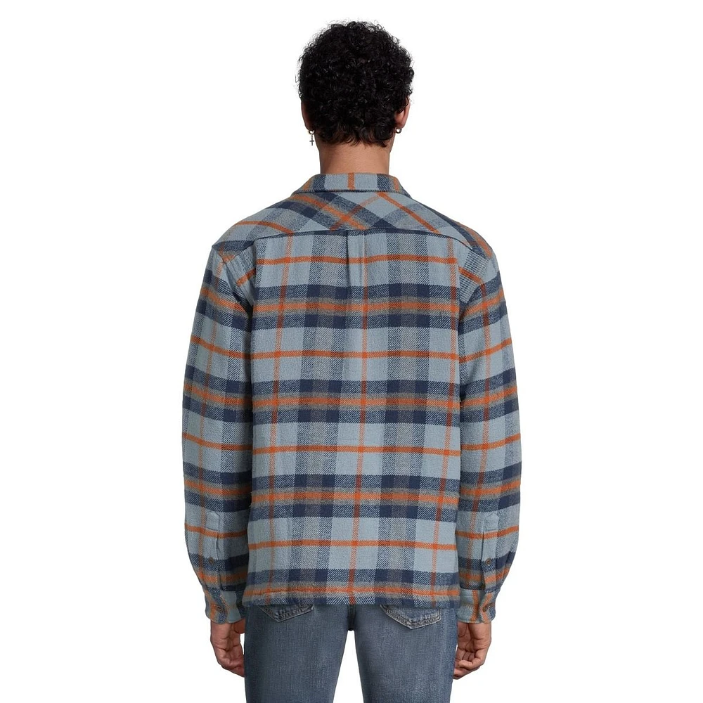 Quiksilver Men's Lyneham Lined Long Sleeve Flannel Shirt