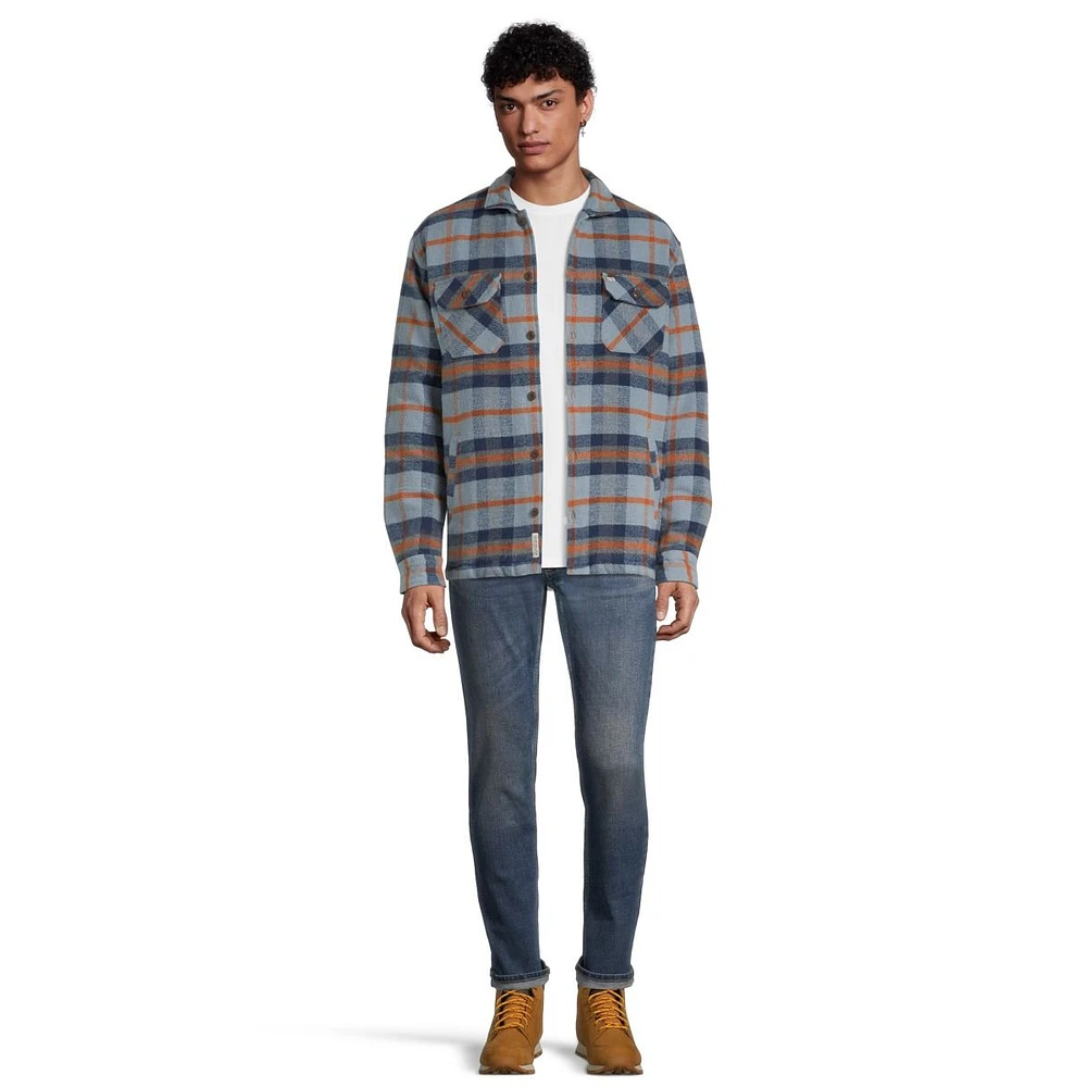 Quiksilver Men's Lyneham Lined Long Sleeve Flannel Shirt