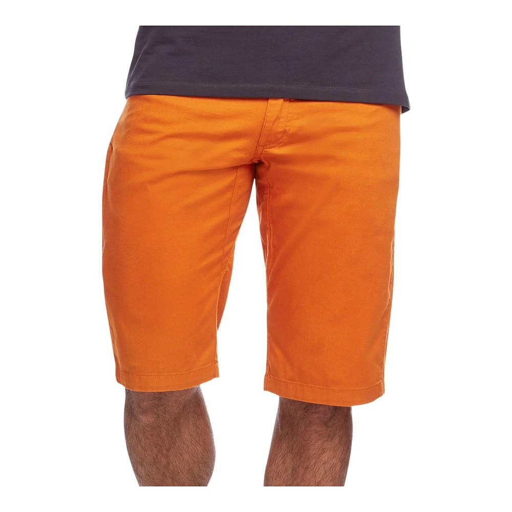 Black Diamond Men's Credo 13.5-in Organic Cotton Shorts, Relaxed Fit