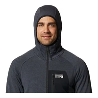 Mountain Hardwear Men's Polartec Power Grid Full Zip Hoodie