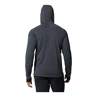 Mountain Hardwear Men's Polartec Power Grid Full Zip Hoodie