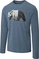 The North Face Men's Tri-Blend Bear Long Sleeve Shirt