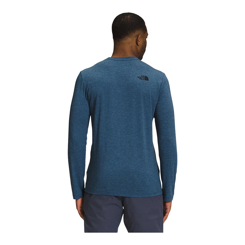 The North Face Men's Tri-Blend Bear Long Sleeve Shirt