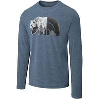 The North Face Men's Tri-Blend Bear Long Sleeve Shirt