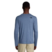 The North Face Men's Tri-Blend Bear Long Sleeve Shirt