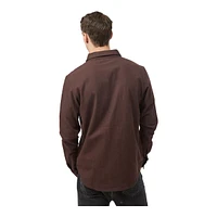 tentree Men's Kapok Colville Long Sleeve Shirt