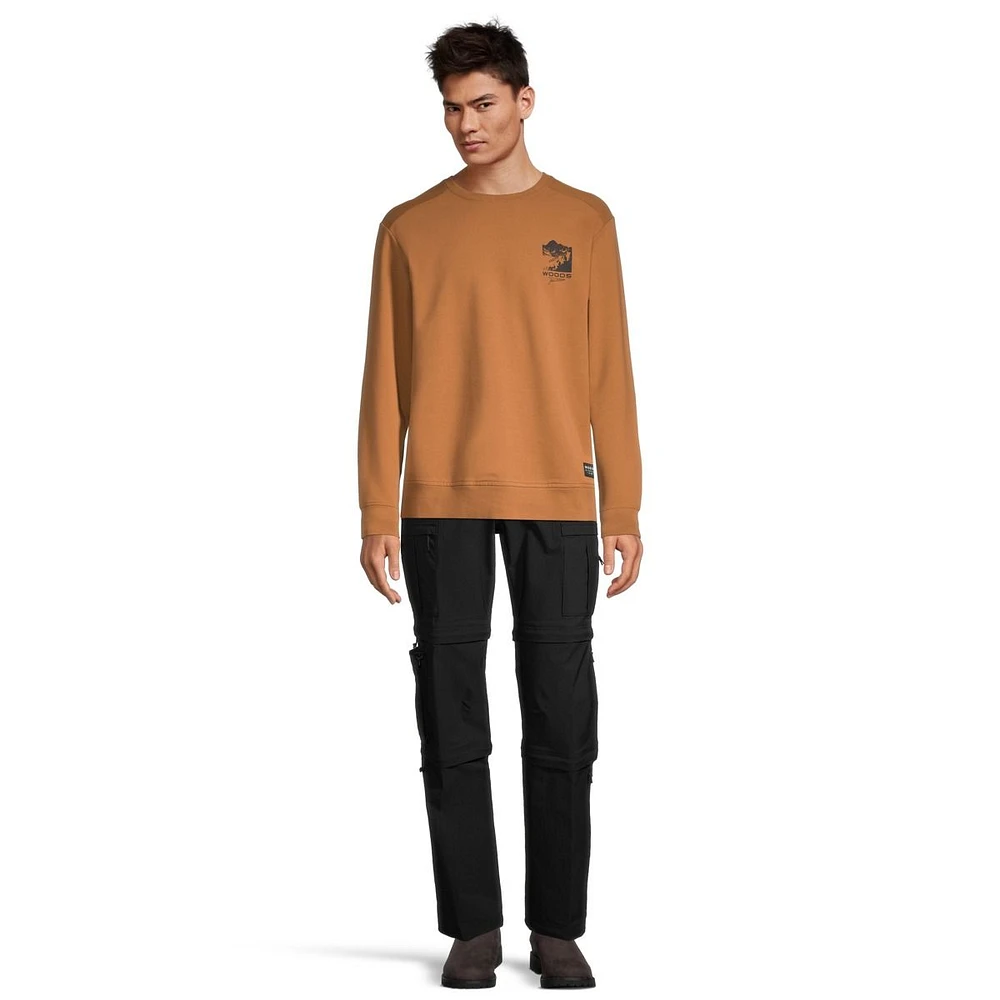 Woods Men's Lawson North Journey Crew Neck Sweater