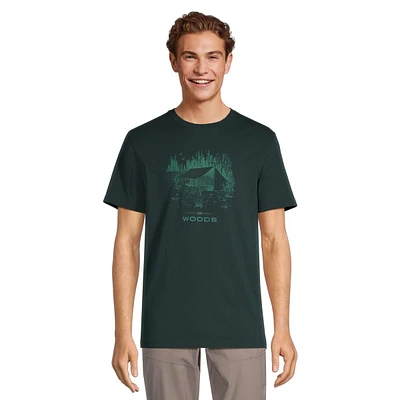 Woods Men's Cayley Heritage Graphic T-Shirt