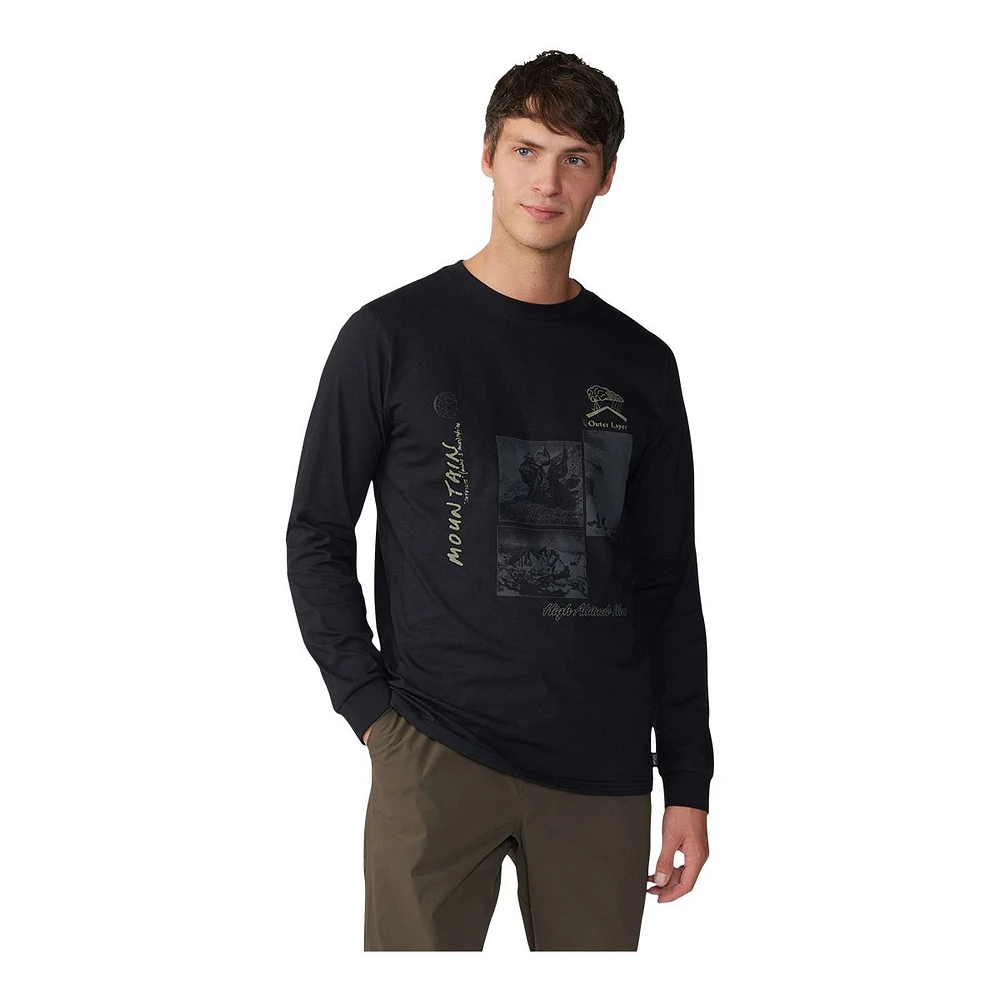 Mountain Hardwear Men's 8000M Yak Long Sleeve T Shirt