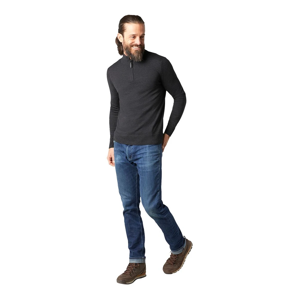 Smartwool Men's Sparwood 1/2 Zip Long Sleeve Top