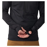 Mountain Hardwear Men's Glacial Trail™ 1/2 Zip Long Sleeve Top