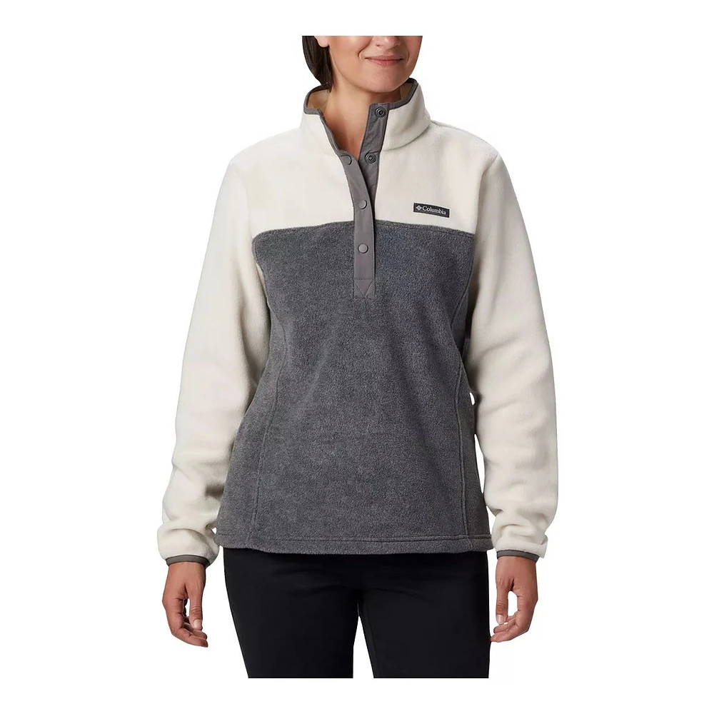 Columbia Women's Benton Springs Half Snap Fleece Sweatshirt