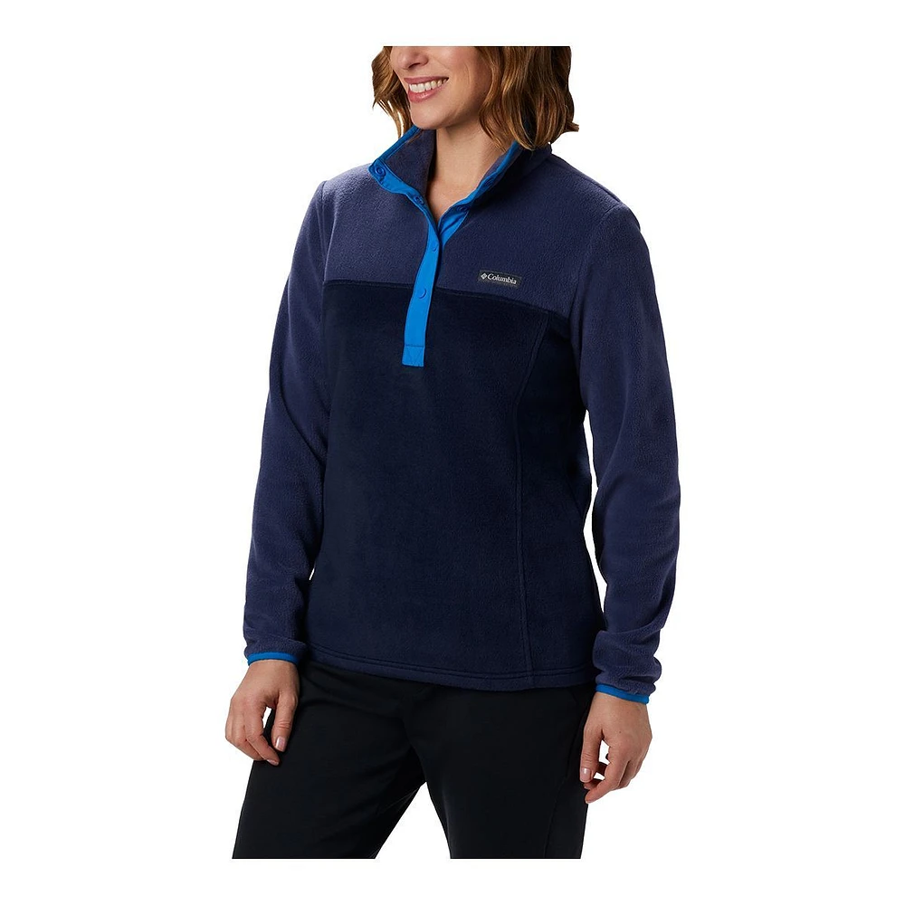 Columbia Women's Benton Springs Half Snap Fleece Sweatshirt