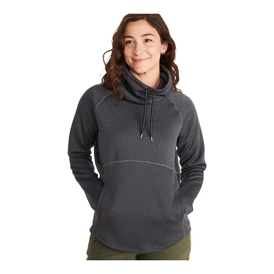 Marmot Women's Annie Cowl Neck Sweatshirt, Kangaroo Pocket