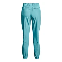 Under Armour Women's Fusion Pants, Hiking, Outdoor, Loose Fit, Tapered, Lightweight