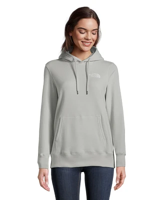 The North Face Women's Box NSE Pullover Hoodie, Cotton Blend, Kangaroo Pocket