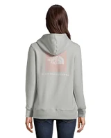 The North Face Women's Box NSE Pullover Hoodie, Cotton Blend, Kangaroo Pocket