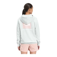 The North Face Women's Box NSE Pullover Hoodie, Cotton Blend, Kangaroo Pocket