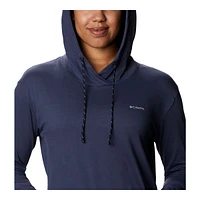 Columbia Women's Sun Trek Pullover Hoodie, Moisture-Wicking