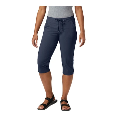 Columbia Women's Anytime Outdoor Capri Pants, Hiking, Casual, Mid Rise, Stretch