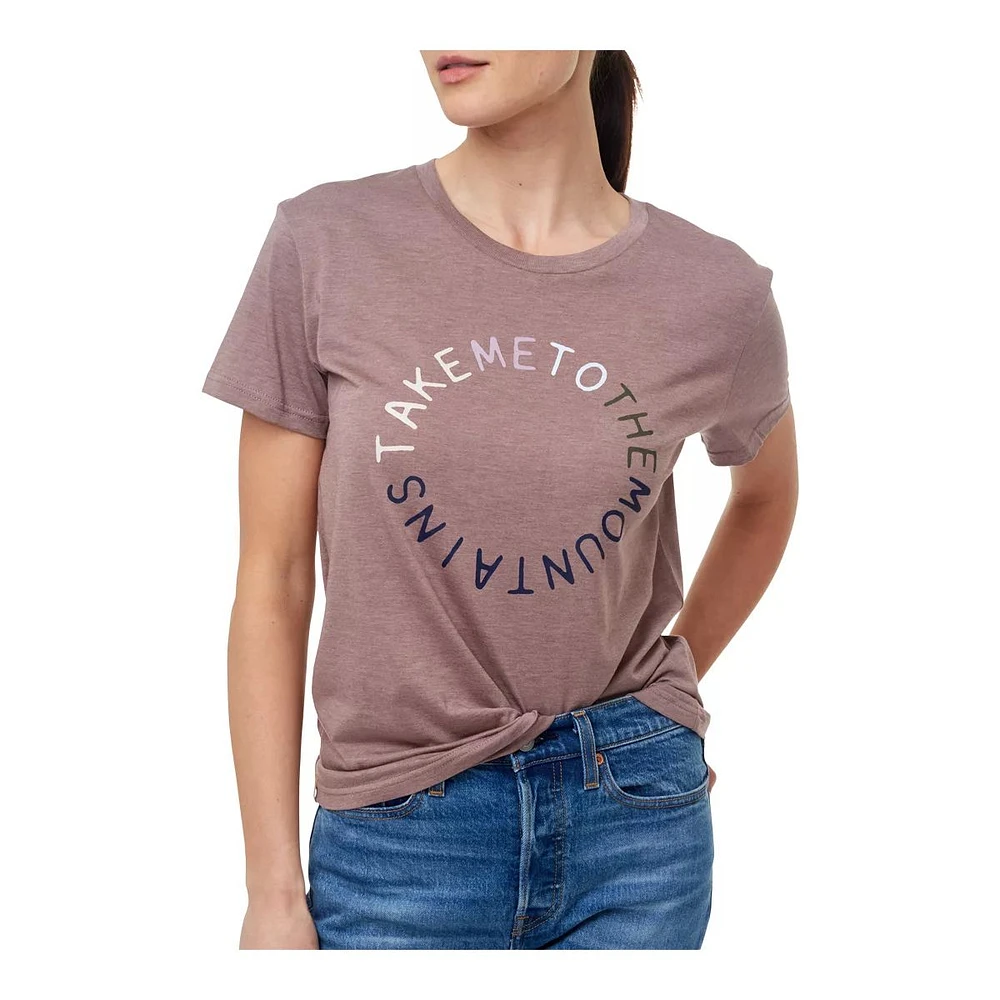 tentree Women's To The Mountains T Shirt