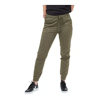 Tentree Women's Pacific Jogger Pants, Casual, Tapered, Stretch