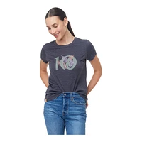 tentree Women's Tropical Ten T Shirt