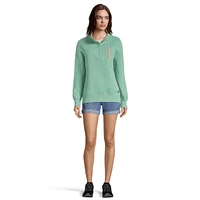 Woods Women's Farnham Quilted Sweatshirt