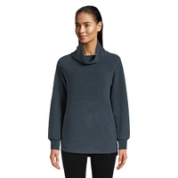 Woods Women's Copeland Funnel Neck Fleece Pullover, Relaxed Fit