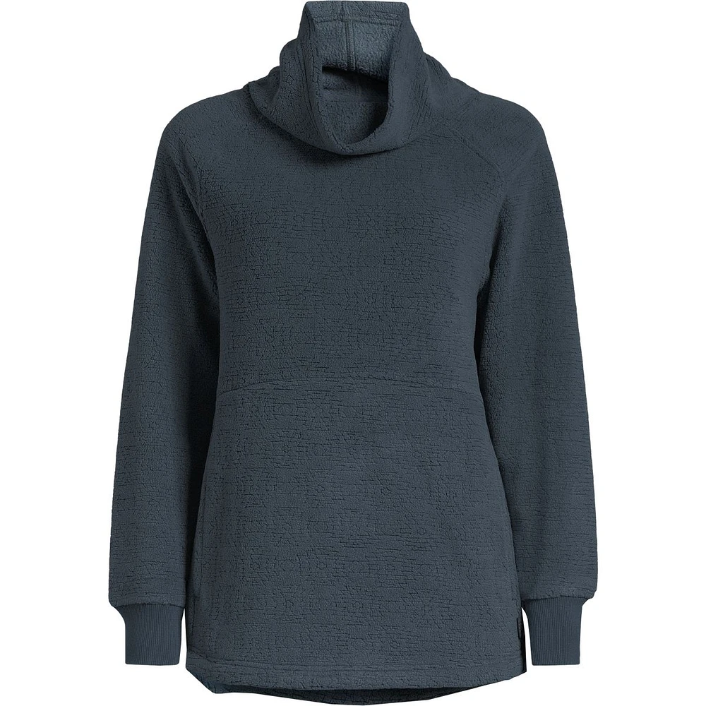 Woods Women's Copeland Funnel Neck Fleece Pullover, Relaxed Fit