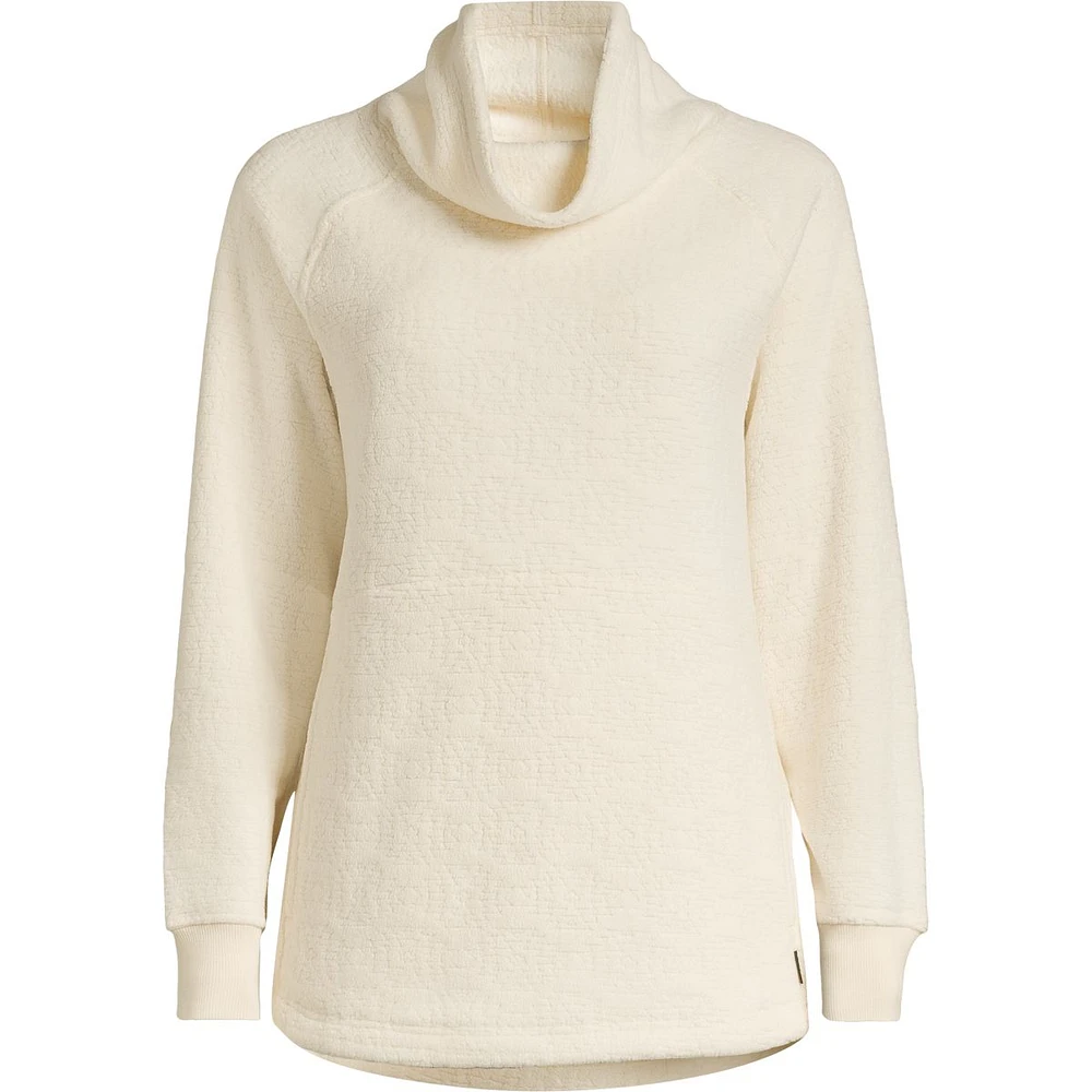 Woods Women's Copeland Funnel Neck Fleece Pullover, Relaxed Fit