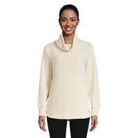 Woods Women's Copeland Funnel Neck Fleece Pullover, Relaxed Fit