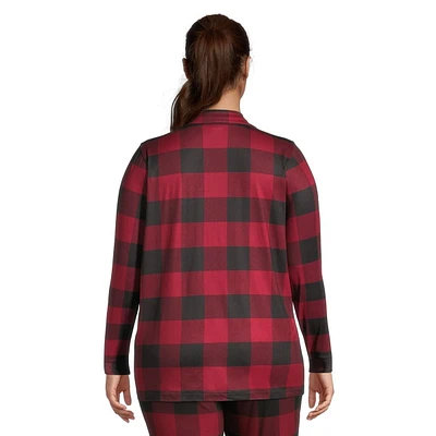 Ripzone Women's Fairholm Long Sleeve Pajama Shirt