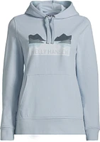 Helly Hansen Women's Nord Graphic Pullover Hoodie, Cotton, Kangaroo Pocket