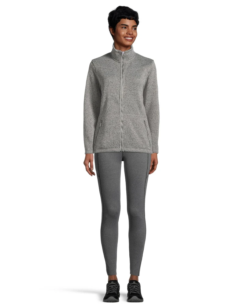 McKINLEY Women's Rubin II Zip Up Funnel Neck Fleece Jacket