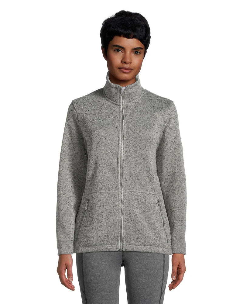 McKINLEY Women's Rubin II Zip Up Funnel Neck Fleece Jacket