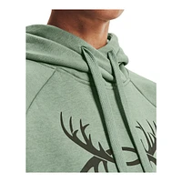 Under Armour Women's Rival Antler Pullover Hoodie, Fleece