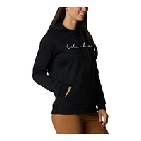 Columbia Women's Trek Graphic Hoodie, Kangaroo Pocket