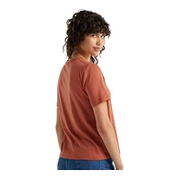 Icebreaker Women's Central Wool Blend Hiking T Shirt