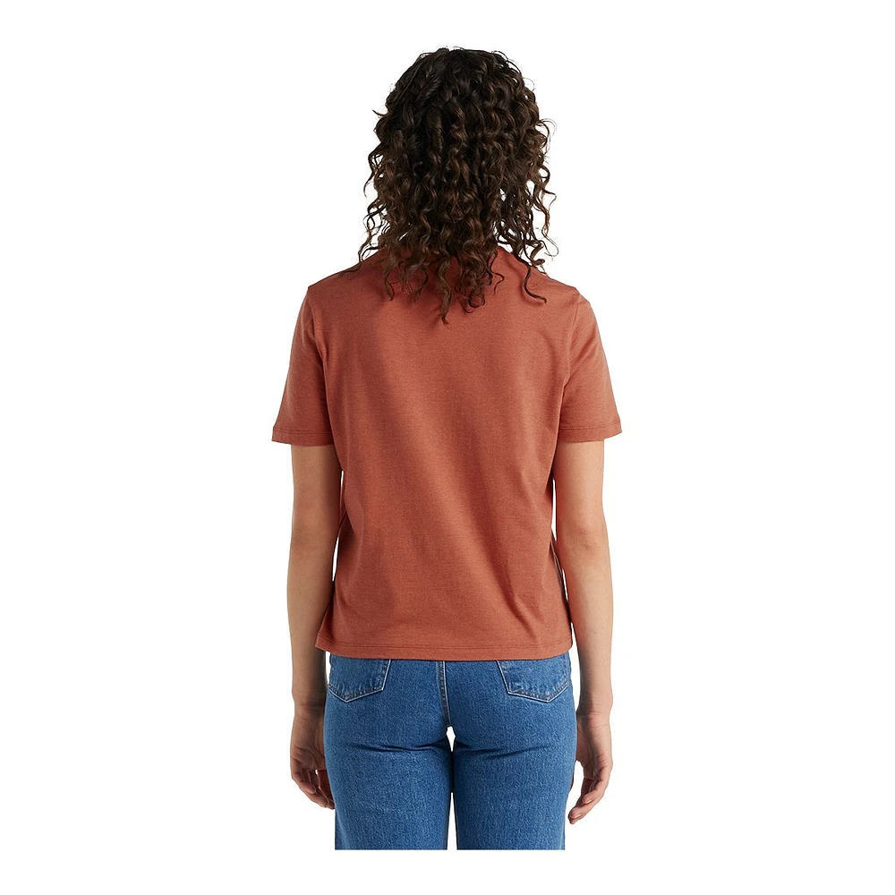 Icebreaker Women's Central Wool Blend Hiking T Shirt