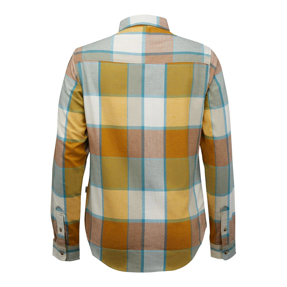 The North Face Women's Berkeley Long Sleeve Button Up Plaid Shirt