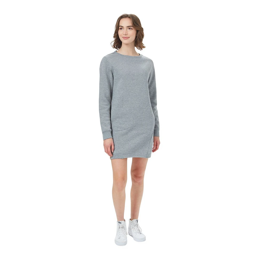 tentree Women's Fleece Sweatshirt Dress