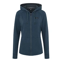 Black Diamond Women's Snow Full Zip Hoodie, Organic Cotton