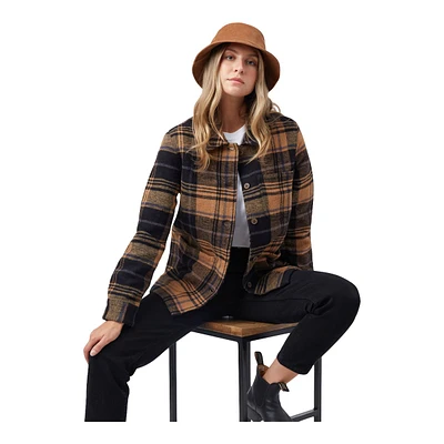 tentree Women's Flannel Utility Jacket