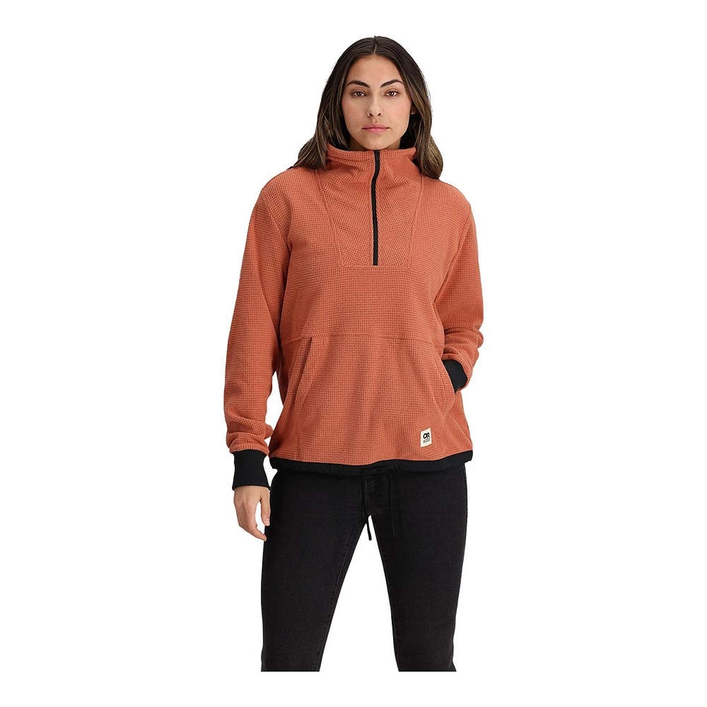 Outdoor Research Women's Trail Mix 1/4 Zip Pullover Top