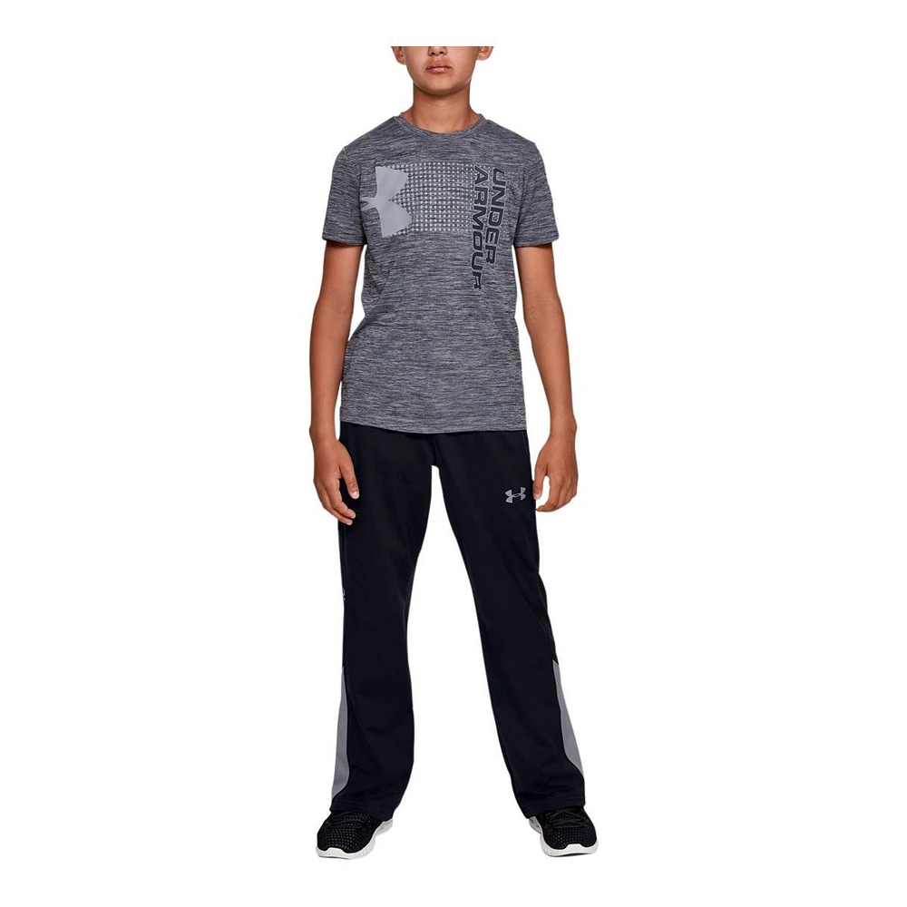 Under Armour Boys’ Brawler 2.0 Open Hem Sweatpants, Kids', Loose, Athletic