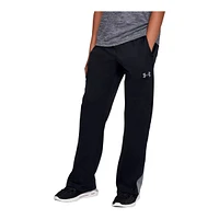 Under Armour Boys’ Brawler 2.0 Open Hem Sweatpants, Kids', Loose, Athletic