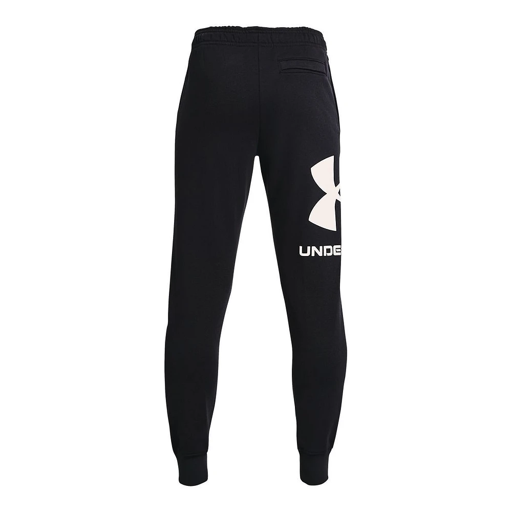 Under Armour Boys' Rival Fleece Logo Sweatpants, Kids', Jogger, Athletic